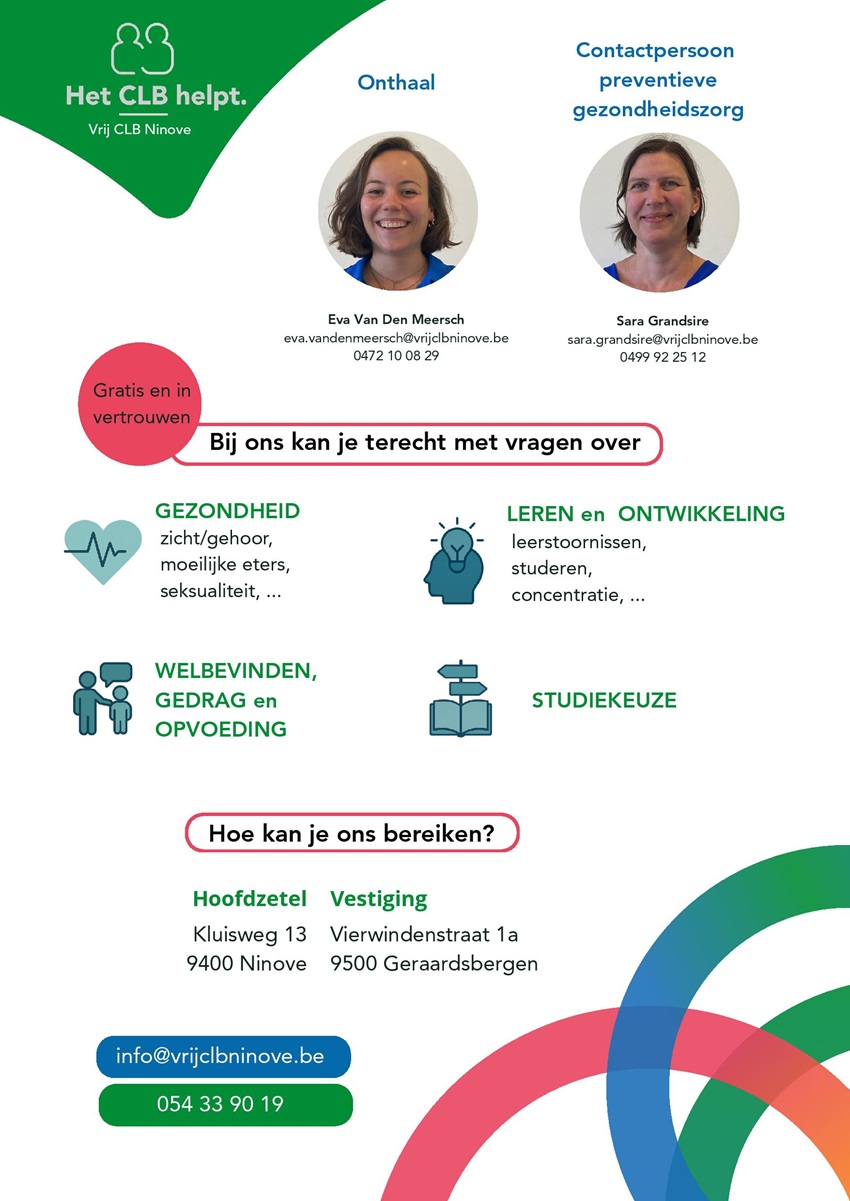 Affiche Vrij CLB Ninove